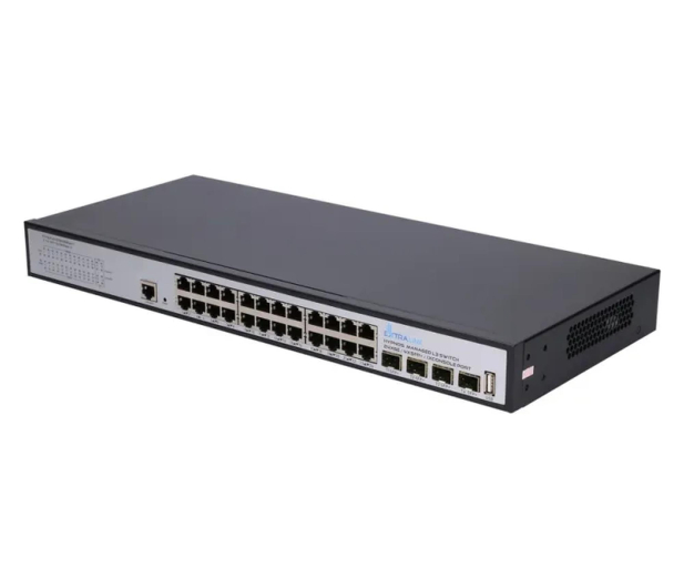 ExtraLink Hypnos 24x RJ45 1000Mb/s 4x SFP+ L3 zarządzalny - 1544068 - zdjęcie 2